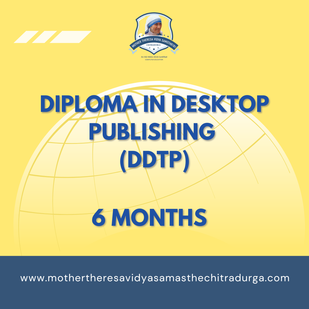 Diploma in Desktop Publishing